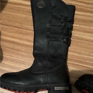 Genuine Leather Black Boots